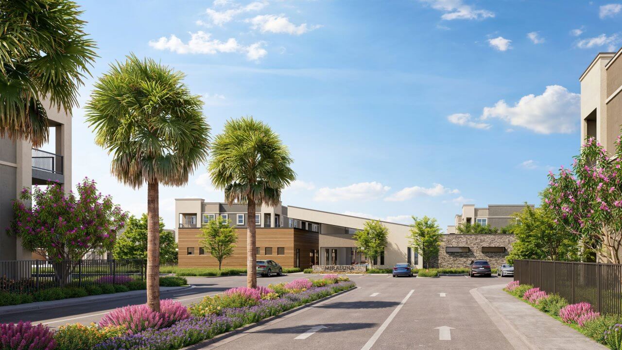 location rendering of miraluna las vegas apartments for rent